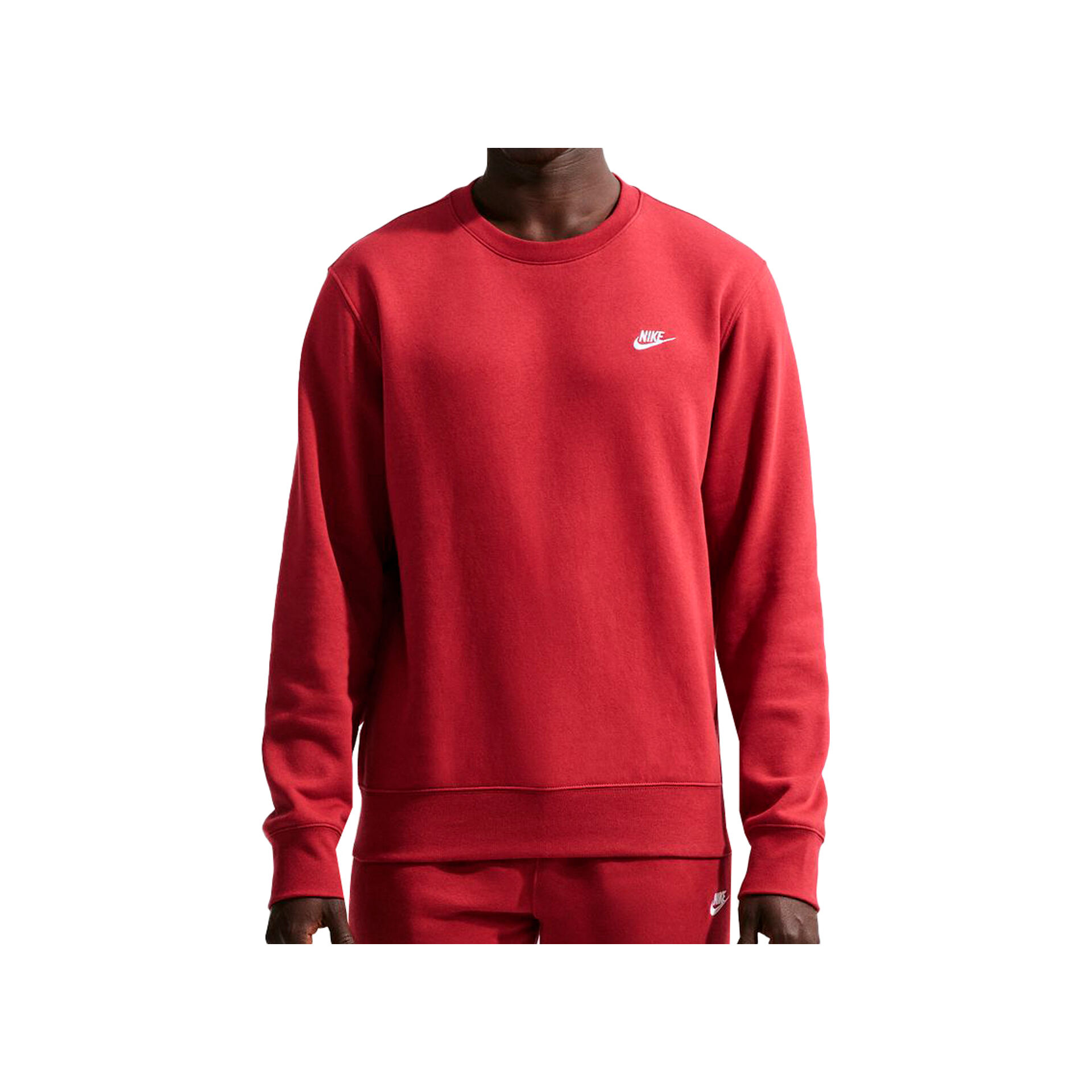 Nike m nk club bb crew Sudadera Hombre