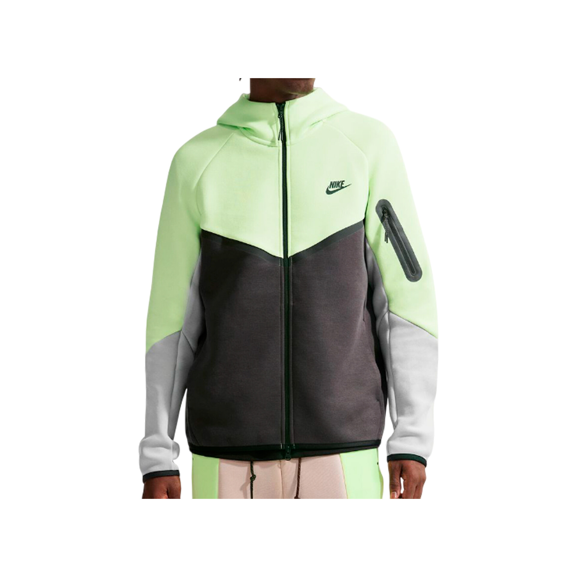 Nike m nk tch flc fz wr hoodie Chaqueta Hombre