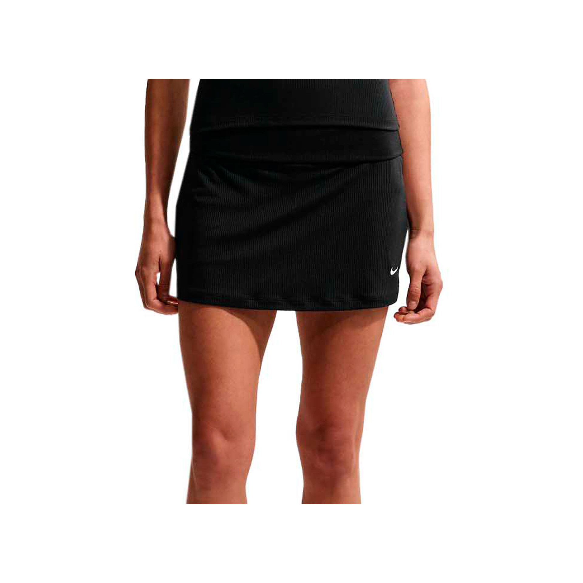Nike w nsw chll knt rib skirt Pantalón Corto/Shorts Mujer