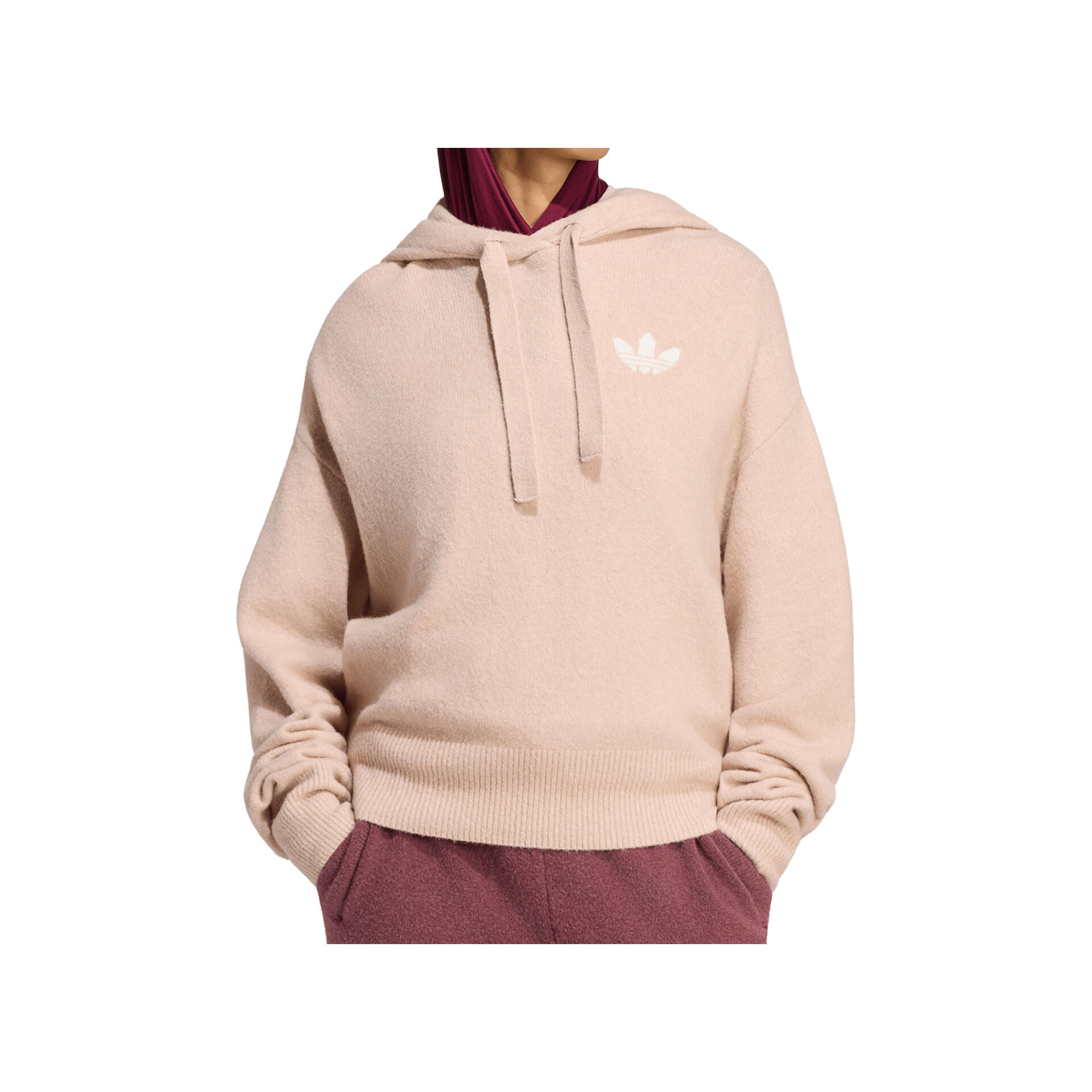 Adidas ess knt hd Sudadera Mujer