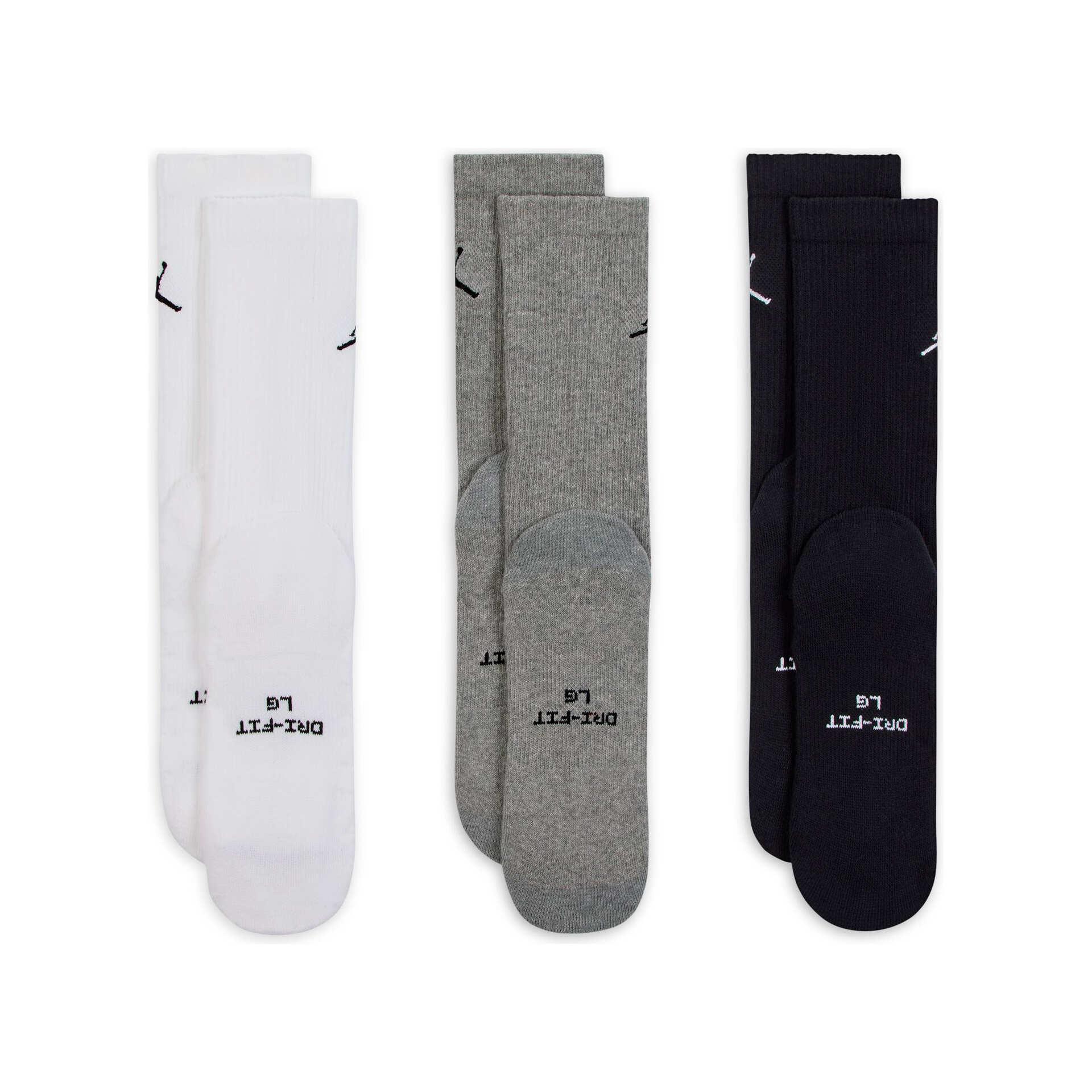 Nike jordan everyday crew socks 3 pairs Calcetines
