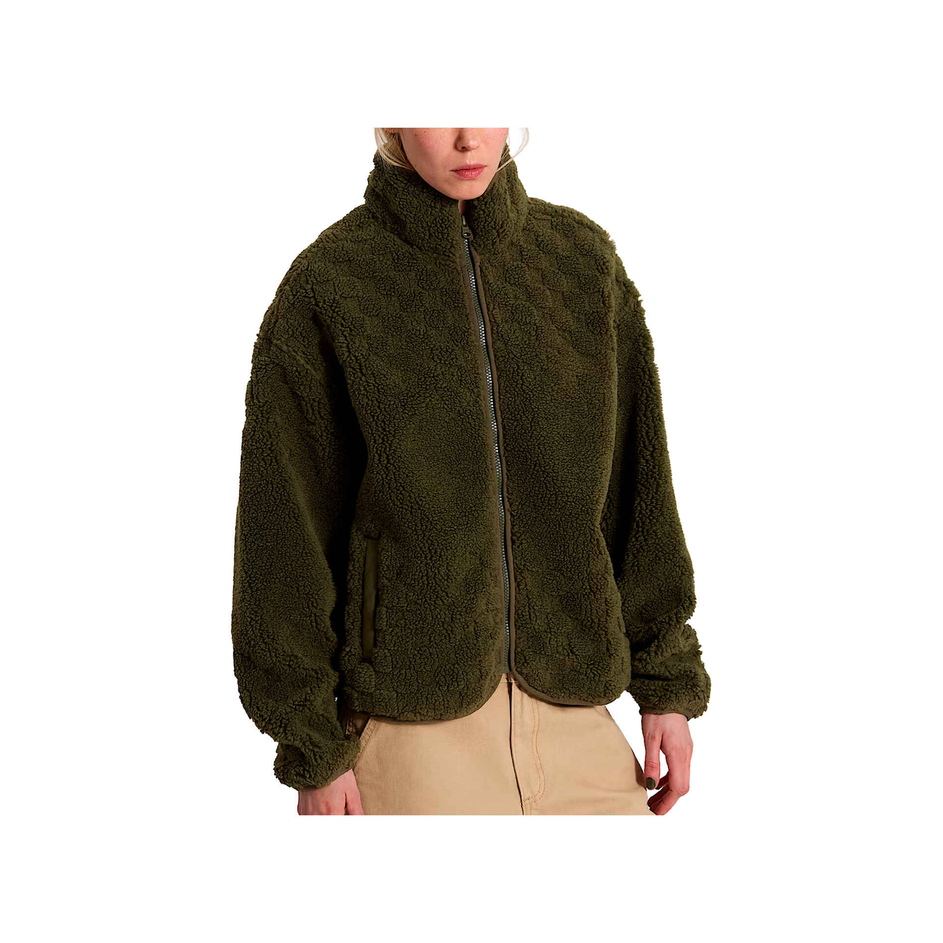 Vans queens high pile jacket