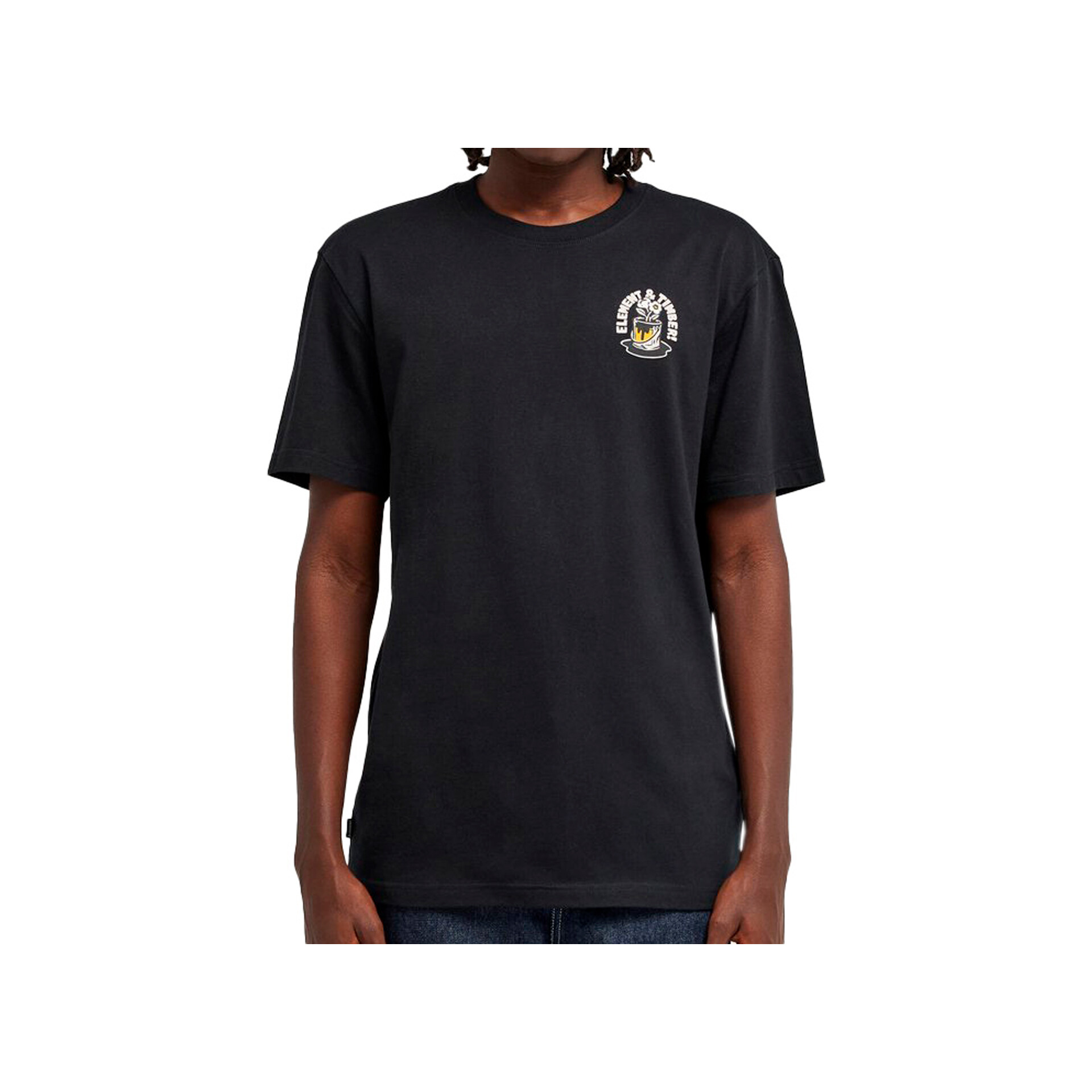 Element timber flower pot ss Camiseta Hombre